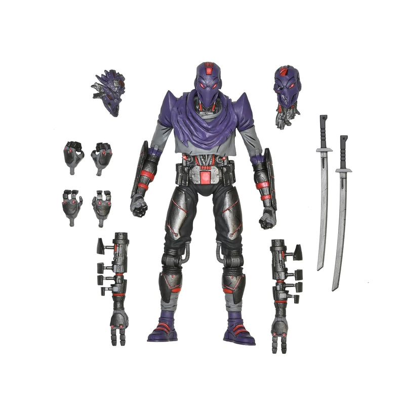 NECA - TMNT The Last Ronin Ultimate Foot Bot 7In Af, Black