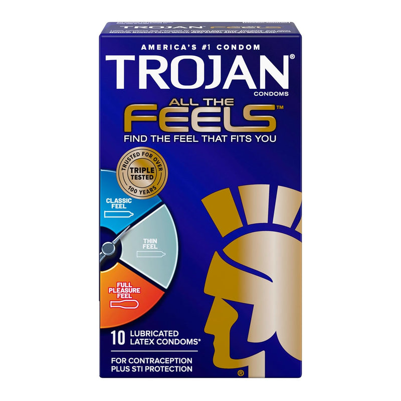 All The Feels Latex Condoms, 10Ct