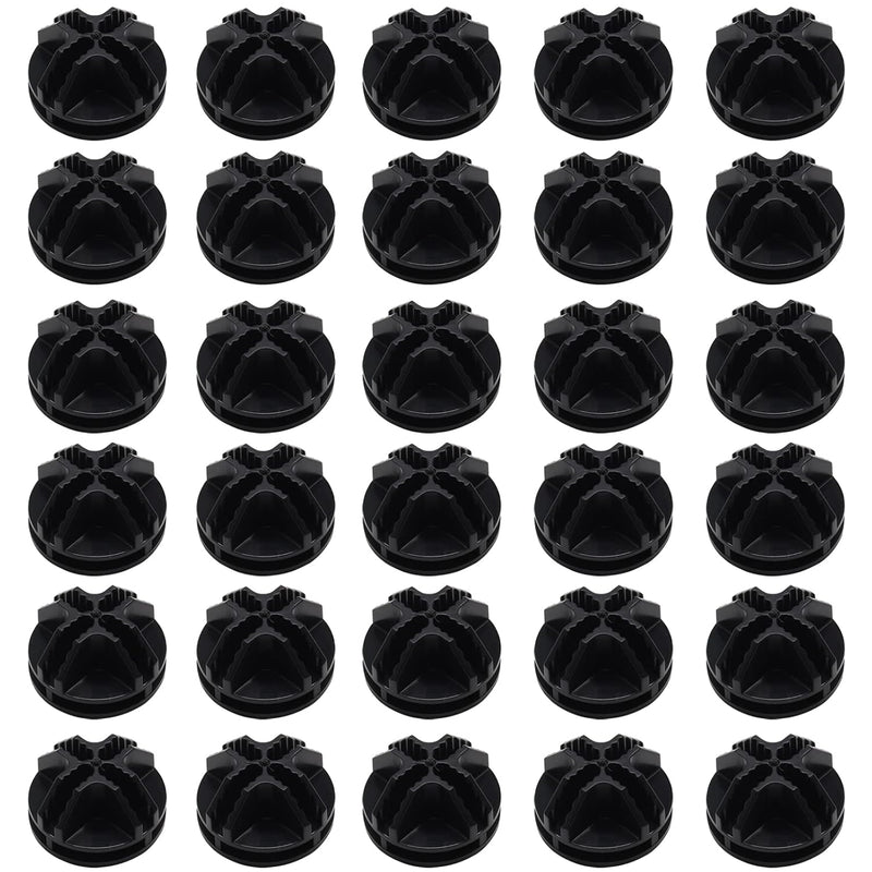 30Pcs Wire Cube Connectors Plastic Grid Cube Organizer Connector For Modular Clo