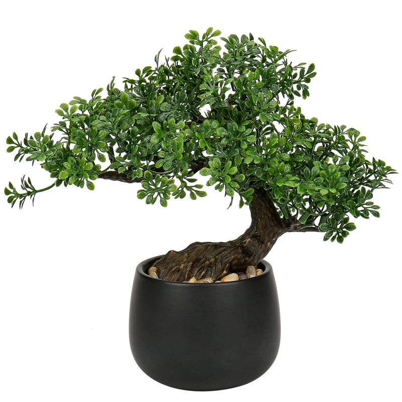 Artificial Bonsai Tree Juniper Faux Plants Indoor Fake Plants Decor With Ceram