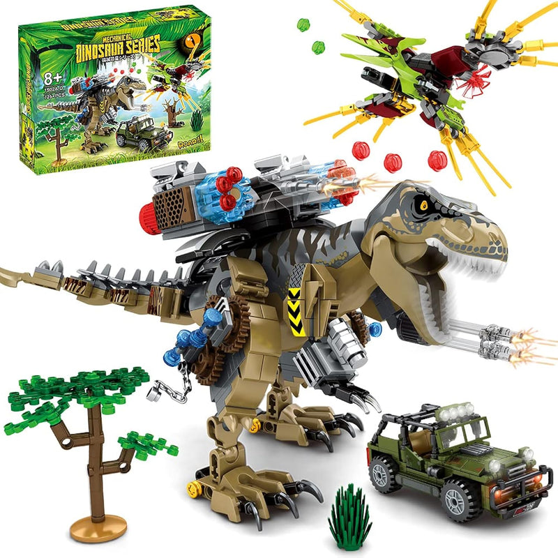 Building Blocks Toys Set 725 Pcs For Age 8 9 10 11 12 13 14 Years, Dinosaur