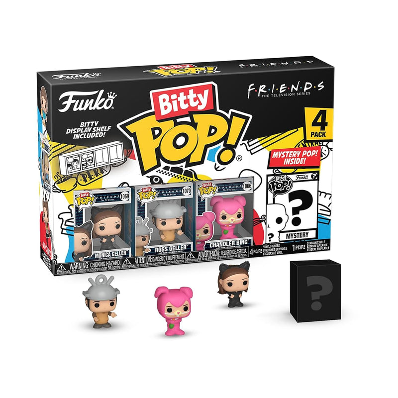 Funko Bitty Pop! Friends Mini Collectible Toys 4-Pack - Halloween Costume C