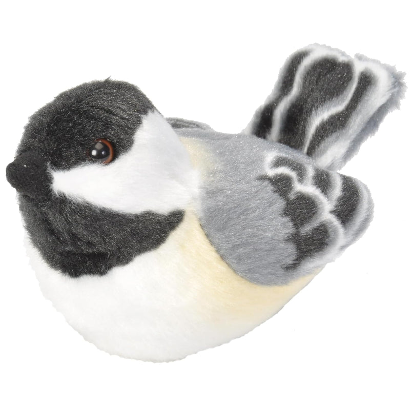 Wild Republic Audubon Birds Black-Capped Chickadee Plush with