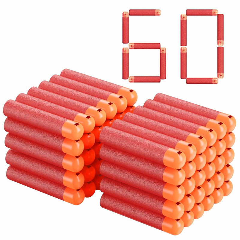 60Pcs Mega Dart Refill Pack For N Strike Mega Series