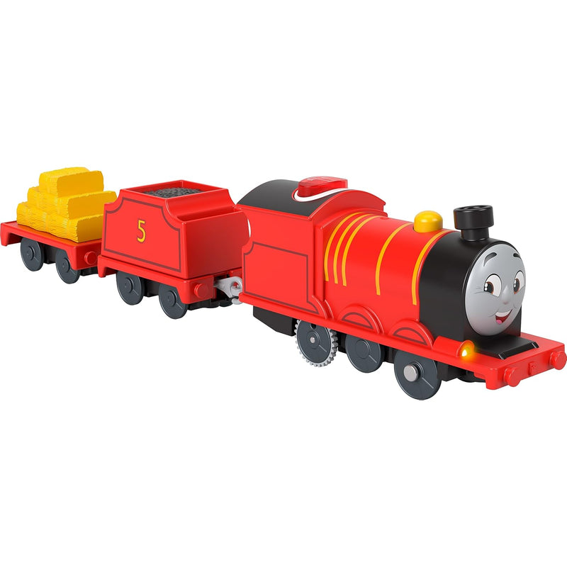 ? Motorized Toy Train Talking James Battery Powered Engine With Sounds & Ph