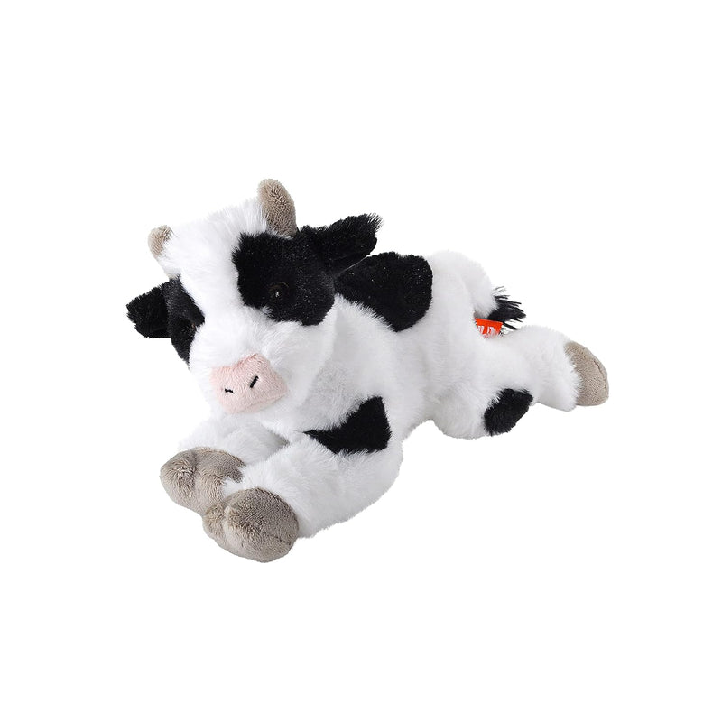 Wild Republic Ecokins Mini, Cow, Stuffed Animal, 8 inches, Gift for Kids, P