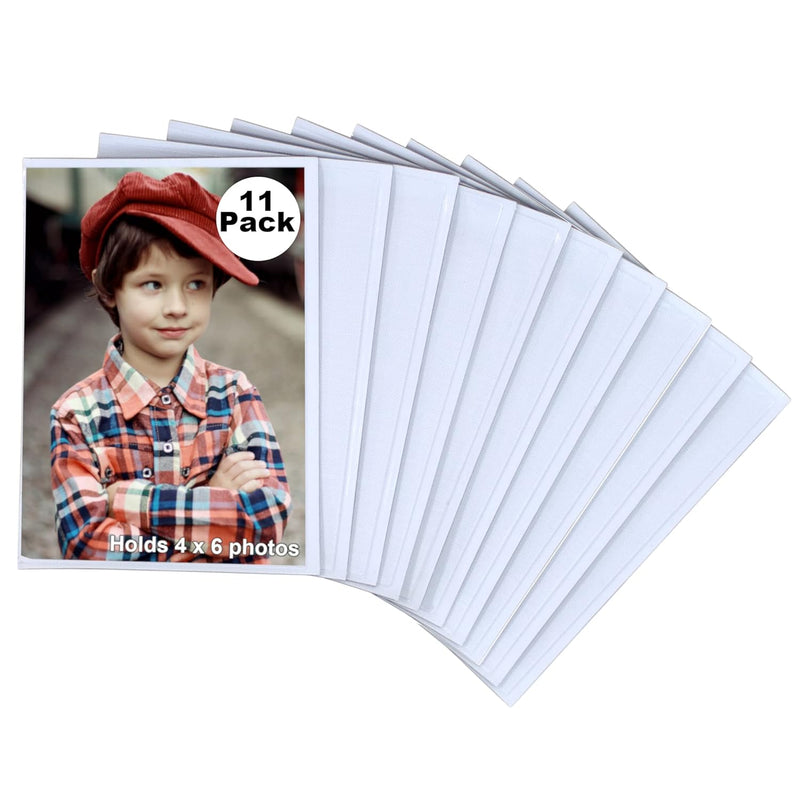 Magnetic Photo Sleeves, 4 X 6-Inch, 11 Pack
