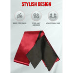 Sex Blindfold And Adult Tickler Set For Bedroom Play, Sex Feather Tickler And Bdsm Eye Mask Red 59"