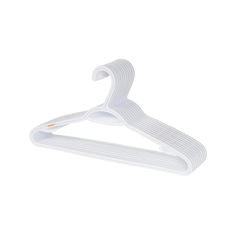 Set Of 10 Slim Clothes Hanger By ! - Space Saving Hangers For Clothes, Pants, Li