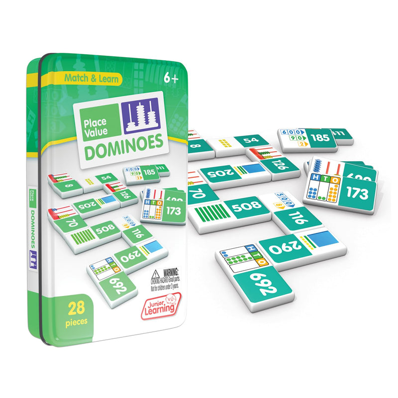 Junior Learning Place Value Dominoes Educational Action Games