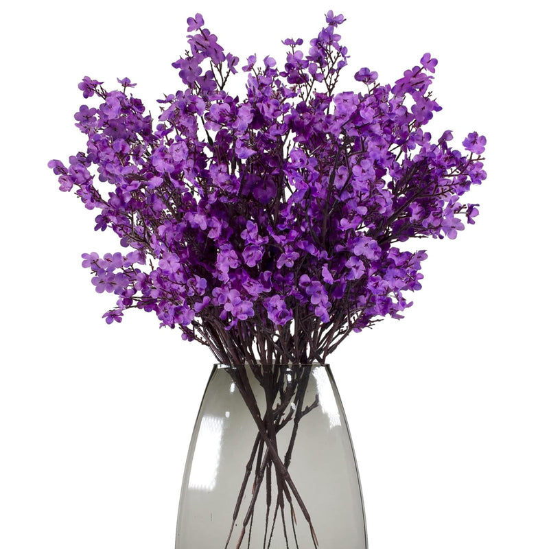 Babys Breath 8 Bundle Real Touch Artificial Flowers Fake Silk Flower Gypsophil