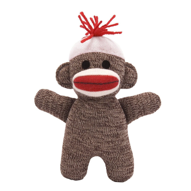 Schylling Sock Monkey Baby - Brown