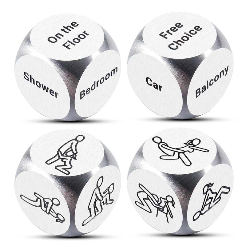 Stocking Stuffers For Adults, Couple Game Dice Christmas White Elephant Gifts, Date Night Sexy Dice Game Decider For Couples, Valentines Anniversary Wedding Gifts For Him Her Girlfriend Boyfriend