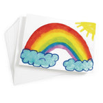 100 Sheets Art Paper, 9 x 12 Inch for Painting, Drawing & Crafts