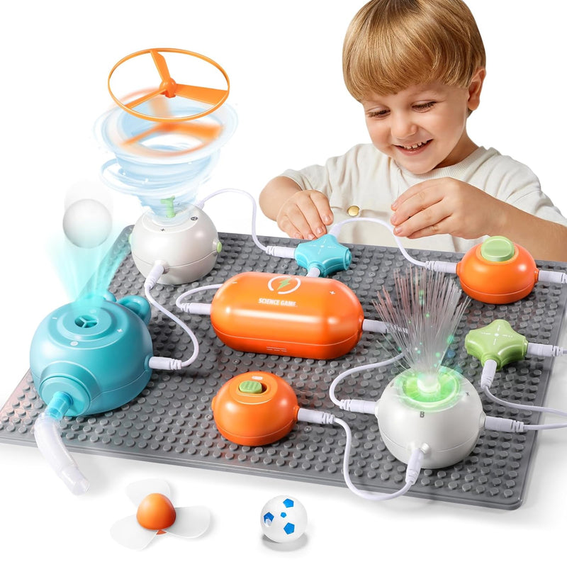 Circuit Kits For Kids Age 3 12?25Pcs Circuit Blocks Board?Diy Electronics E