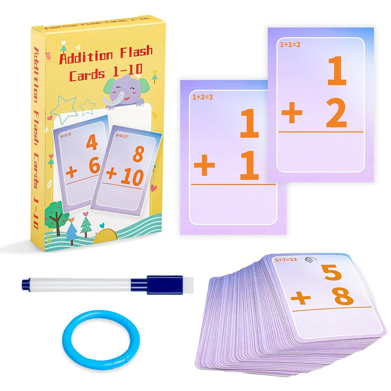 Math Facts Flash Cards For Kids Ages 4 8, Addition Games Numbers 1 20, Earl