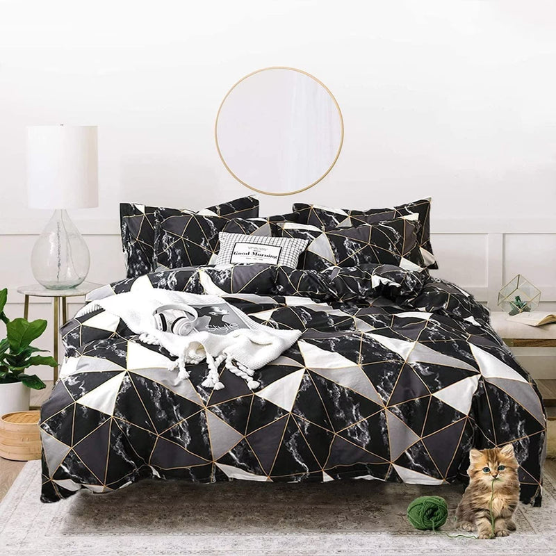 Black Comforter Set King Size Marble Black And White Comforter Sets King Grey
