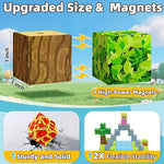 150-Piece Magnetic Building Blocks Set for Kids with STEM Construction Play
