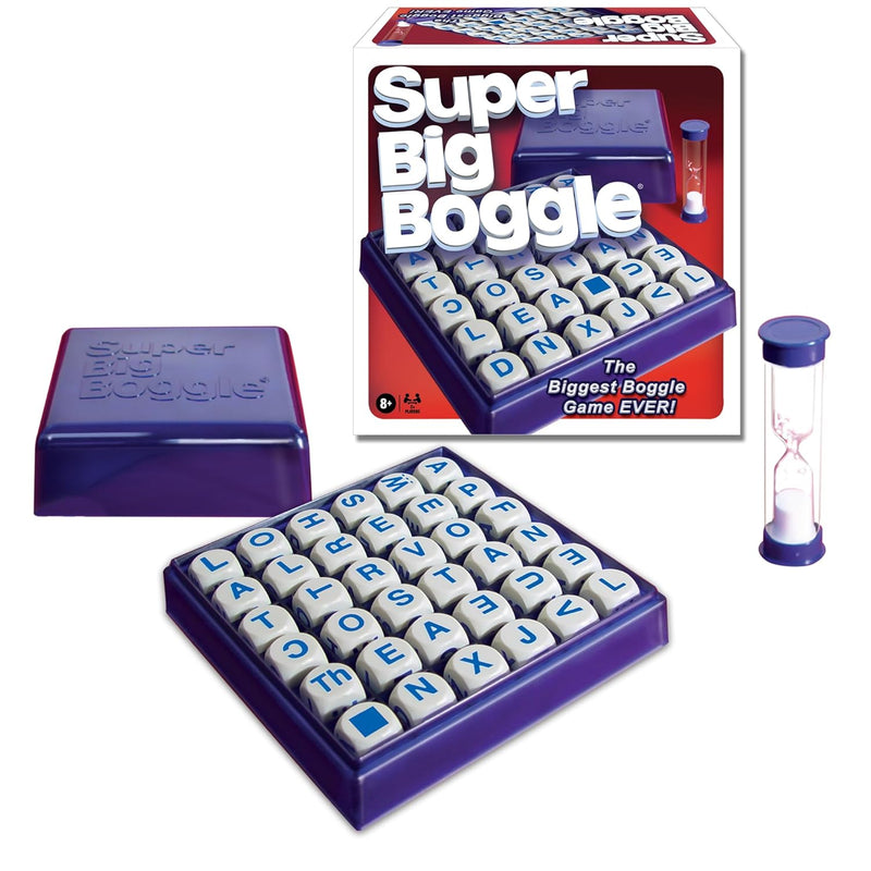 Super Big Boggle With 6X6 Grid And 36 Letter Cubes By Games Usa, The Bigges