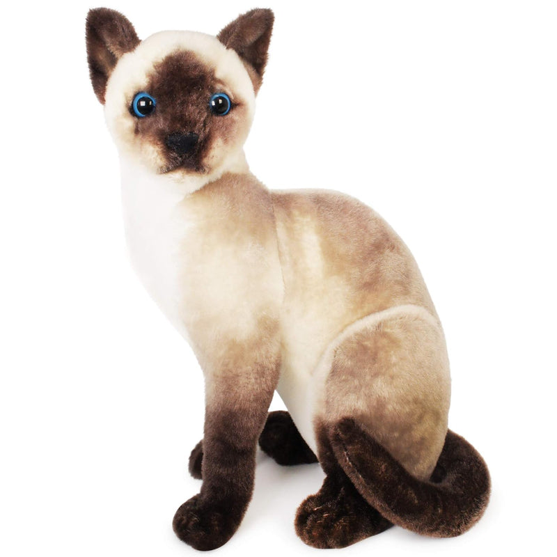 Stefan The Siamese Cat 14 Inch Stuffed Animal Plush By Tigerhart Toys
