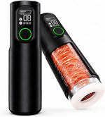 Automatic Male Masturbator with Rotation, Thrusting and Heating Functions