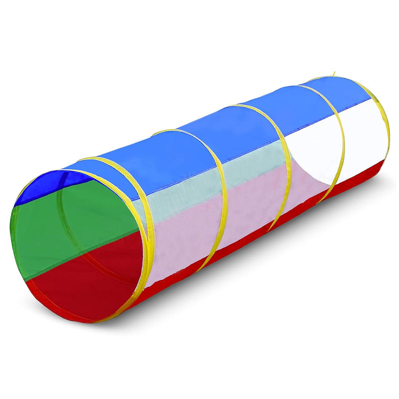 6Ft Crawl Through Play Tunnel Toy, Pop Up Tunnel For Kids Toddlers Dogs Bab