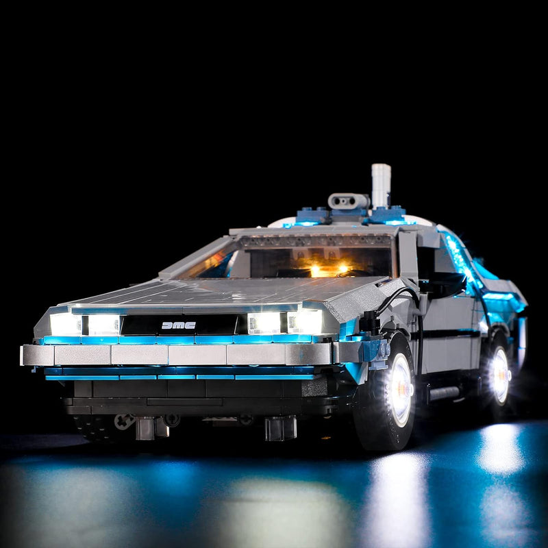 Light For Lego Back To The Future Time Machine Led Lighting Kit Compatible