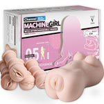 5 Replaceable Channels Male Masturbators 3.57Lb Sex Doll Realistic Textured Pocket Pussy Stroker Sexy Pleasure Adult Sex Toys