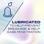 Air Extra-Thin Transparent Latex Condoms for Men, Regular Fit, 24-Count