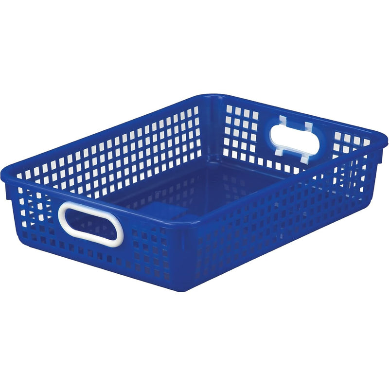 Plastic Desktop Paper Storage Baskets For Classroom Or Home Use – 14”X10” Plasti