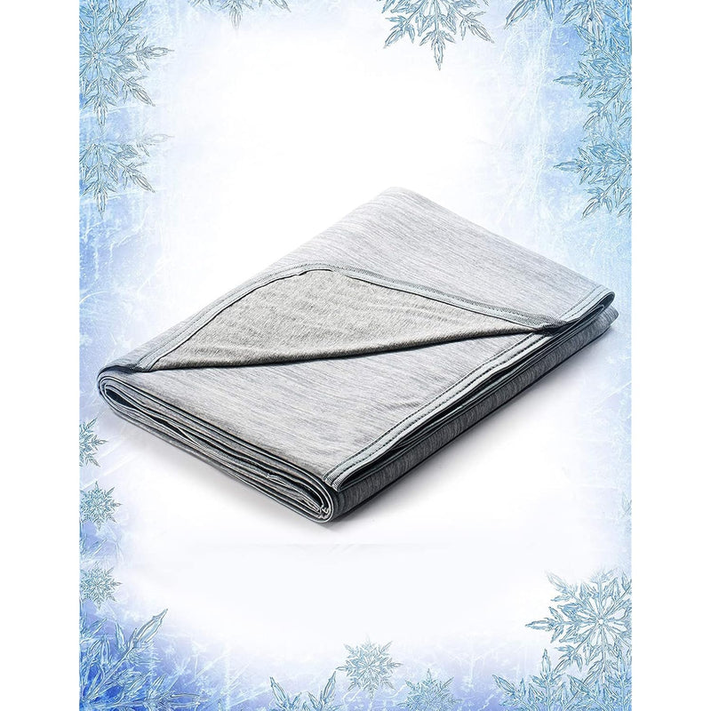 Cooling Throw Blanket, Japanese Q-Max>0.4 Arc-Chill Cooling Fiber Absorb Body