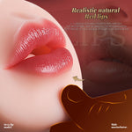 Male Masturbator Oral Flesh Sex Toys For Men, Realistic Pocket Pussy Deep Throat Oral Blow Textured With 7.5In Depth Light, Sexy Lips & Soft Tongue Fleshy Texture, Masturbators Blowjob Toy For Men