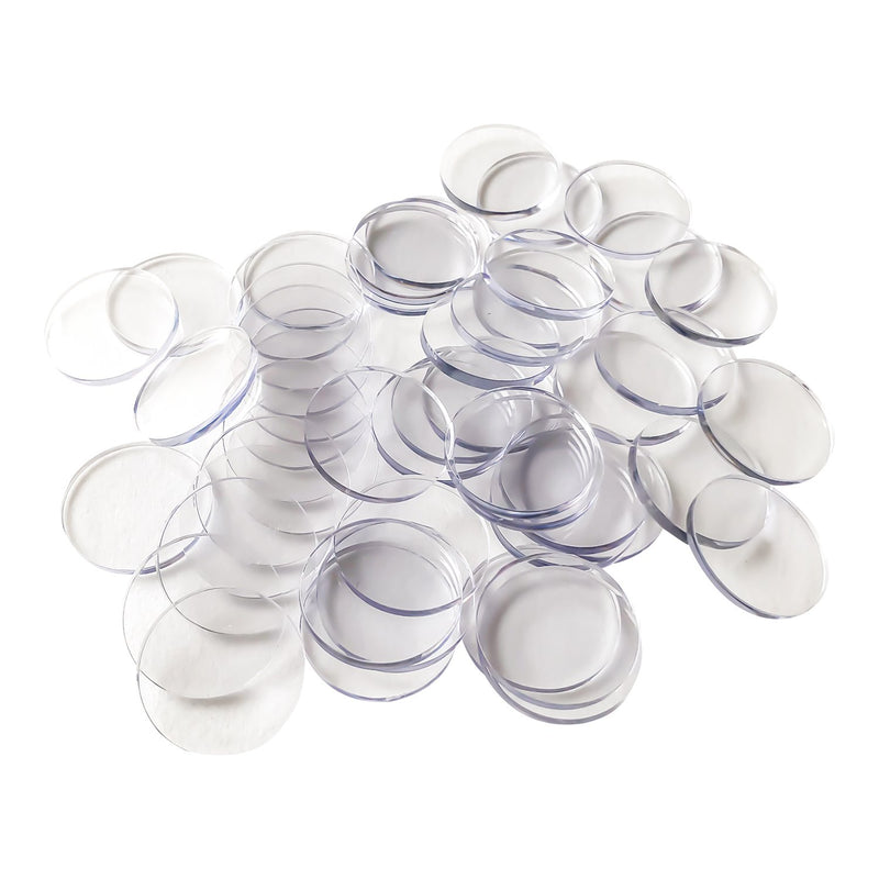 Clear Acrylic Poker Chip Spacers,50pcs/100pcs/200pcs