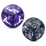 Sexy Dice Game, Couple Date Night Decision Dice Set, Funny Valentines Gift Ideas For Couples, Fun Sex Position Decider For Boyfriend Girlfriend Husband Wife, Naughty Adult Intimate Gifts For Him Her