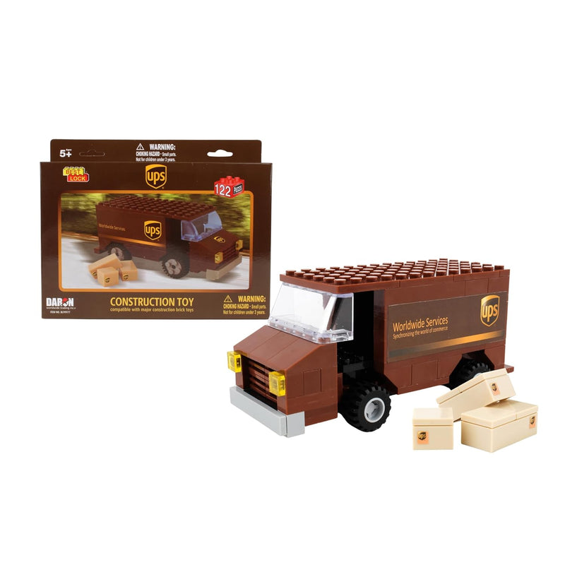 Daron UPS Package Car Construction Toy BL99977, Brown
