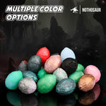Set Of 3, Big Ogg 1.6 Inch (4Cm) Handmade Platinum Silicone Egg Waterproof Fantasy Stimulator Squishy Eggs For Ovipositors - Random Color