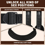 Adjustable Bondage Sex Swing with Waist Support – BDSM Restraint for Couples