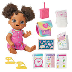 Baby Alive Time for School Baby Doll Set, 12 Inch, Back to School Toys for