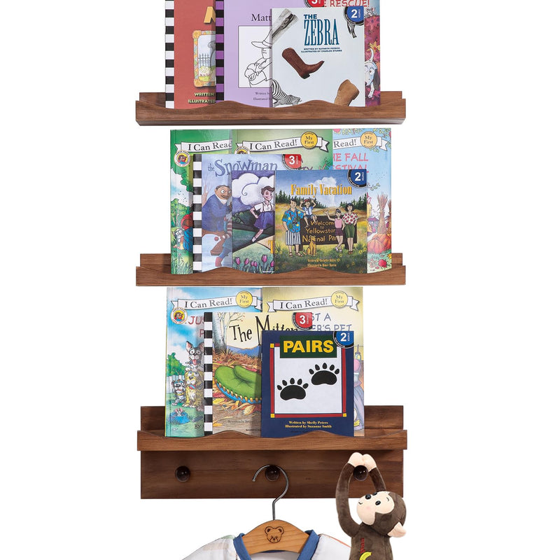 16 Inch Floating Shelves, Picture Shelf Ledge, Floating Picture Shelf For Kids