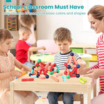 64-Piece Magnetic Sticks and Balls Building Set for Kids Ages 4-8
