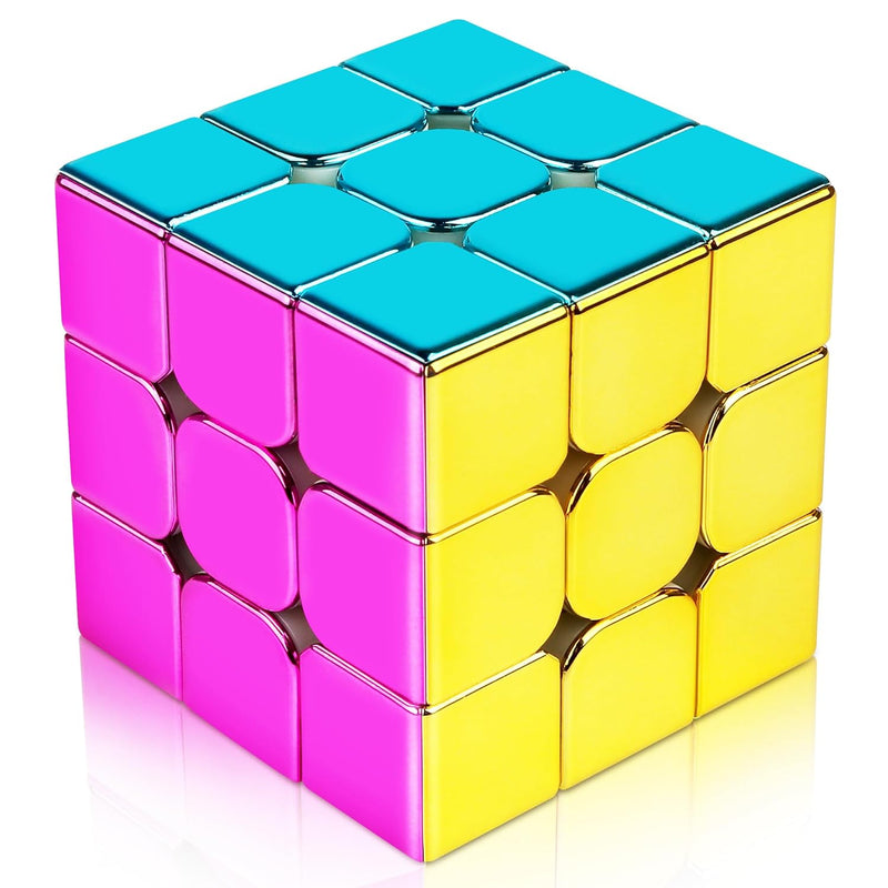 D-FantiX Mirror Reflective Magnetic Speed Cube 3x3x3, Cyclone Boys Original