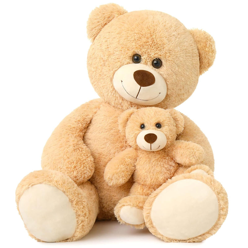 Giant Teddy Bear Stuffed Animal Cute Mommy And Baby Bear Teddy Bear Baby Sh