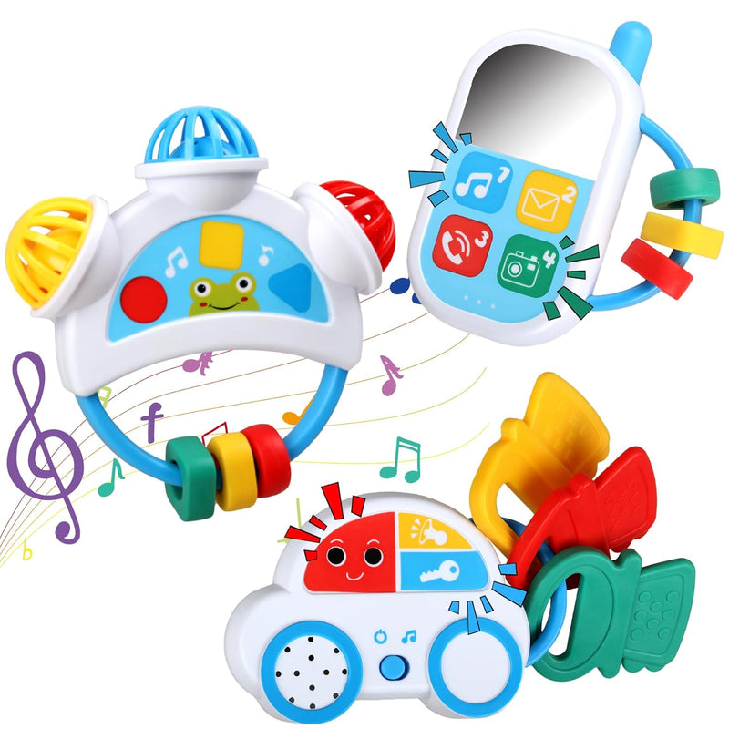 Baby Sensory Musical Toys Baby Teething Toys Infant Newborn Montessori Toys