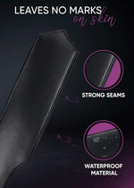 16" PU Leather BDSM Paddle – Adult Spanking Paddle for Bondage, Roleplay & Cosplay