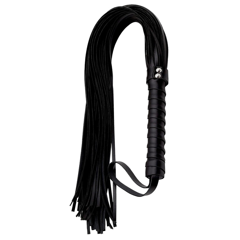 Sex Whip For Bedroom Play, Bdsm Whip For Spanking, Bdsm Floggers Adult Play, Accessories For Couples, 27" Black