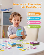Talking Flash Cards for Toddlers Ages 1-4 with 224 Words