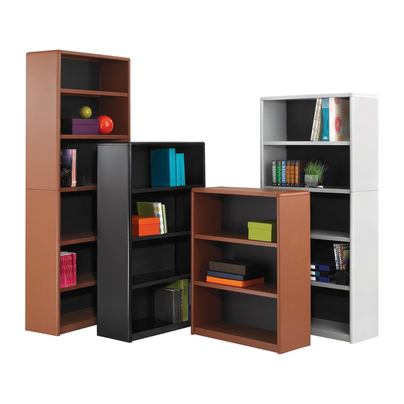 Products 7171Gr Valuemate Economy Bookcase, 3-Shelf, Gray