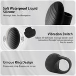 Mini Finger Pocket Vibrator Clitoral Stimulation Facial Eye Skin Care Tools 10 Vibration Modes Usb Rechargeable Portable Silicone Massage For Body Relax Muscles Tighten Relieve Dark Circles Puffiness