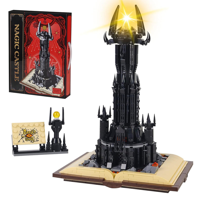 Lord Of The Rings Castle Building Blocks Toys,Creator Architecture Dark Tow