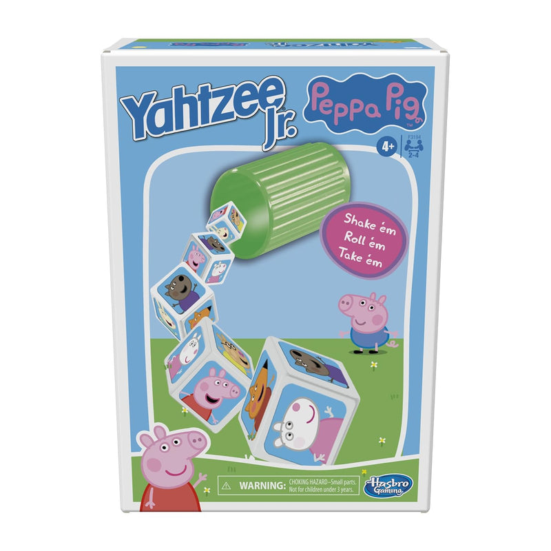 Yahtzee Jr.: Peppa Pig Edition Board Game For Kids Ages 4 And Up, Counting